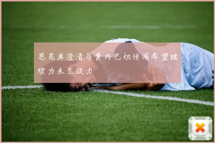 恩昆库澄清与费内巴切传闻希望继续为米兰效力
